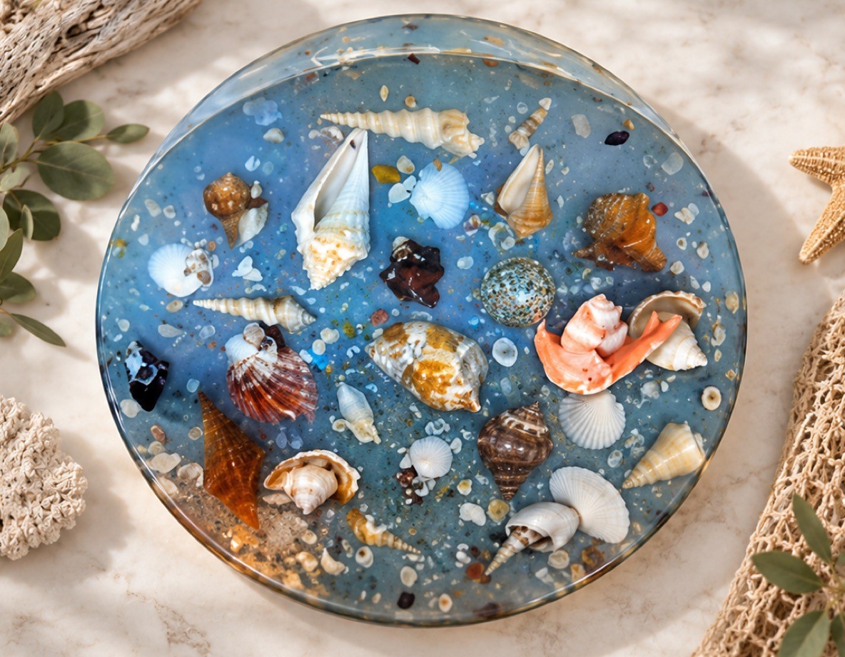 Shoreline Keepsake resin board